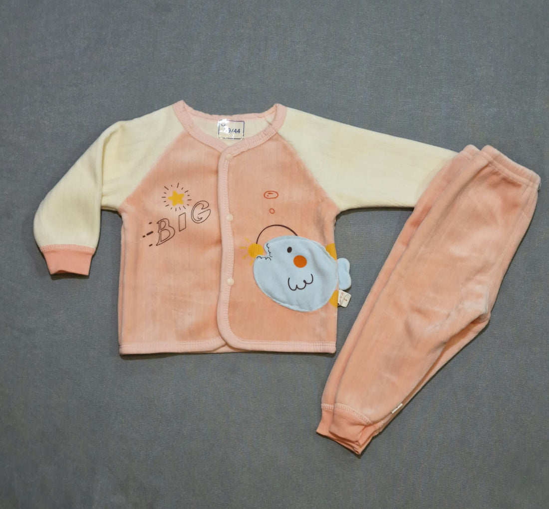 Velvet 2-Pcs Imported Baby Set