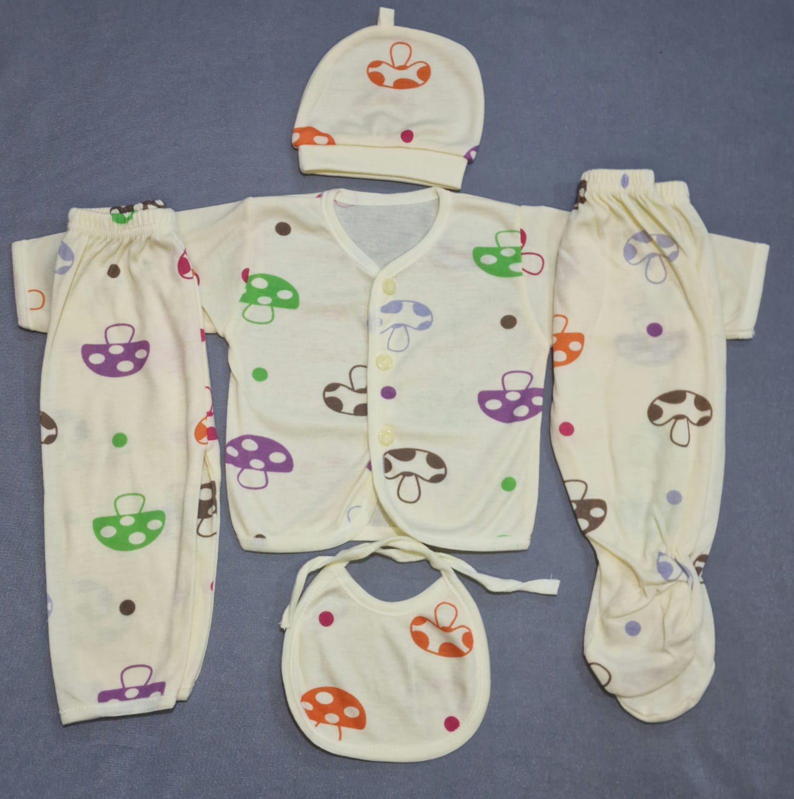 Imported 5-Pcs Baby Suit