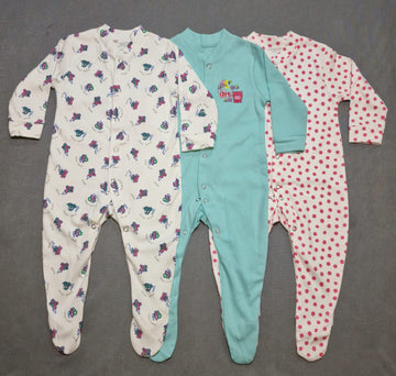 Carter 3-Pcs Romper Set